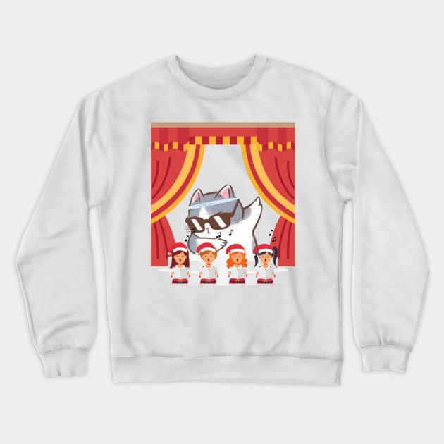 Christmas Cheer Crewneck Sweatshirt by Tee Trendz